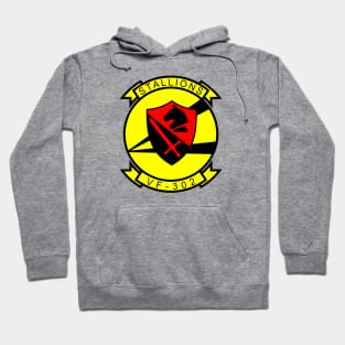 F-302 Stallions Squadron Patch Hoodie